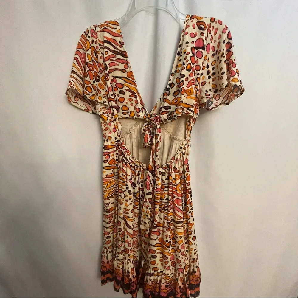 Love Stitch Orange and pink Sundress - Picture 7 of 7